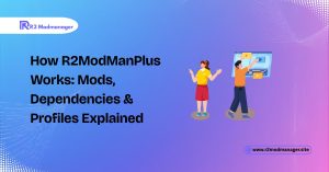 how r2modmanplus works mods dependencies and profiles explained