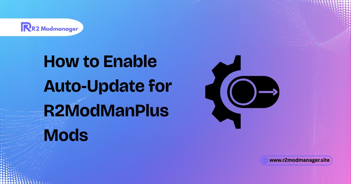 how to enable auto update for r2modmanplus mods